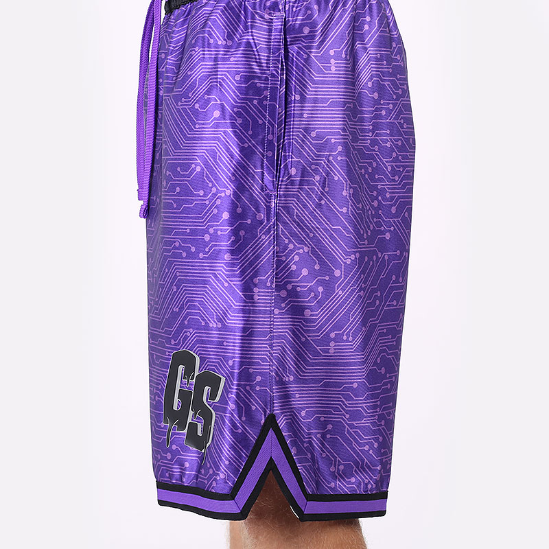 мужские фиолетовые шорты  Nike LeBron x Space Jam: A New Legacy `Goon Squad` Shorts DJ3875-560 - цена, описание, фото 3